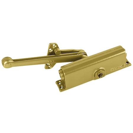 Lcn Surf Closer, CUSH Arm, Tri Mount, SP4, Less Cover 1261-CUSH BRASS